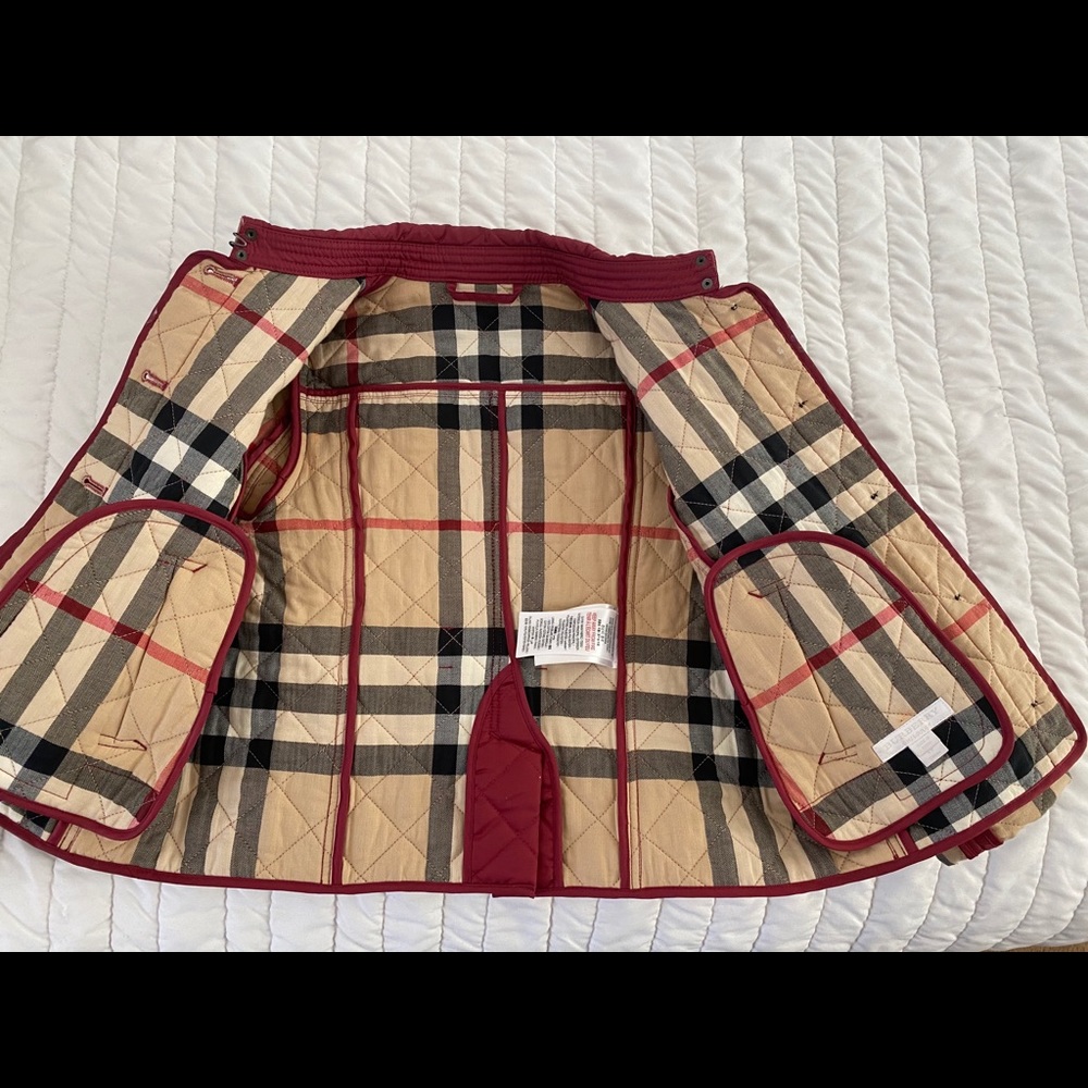 Burberry Girls size 6 jacket LIKE NEW